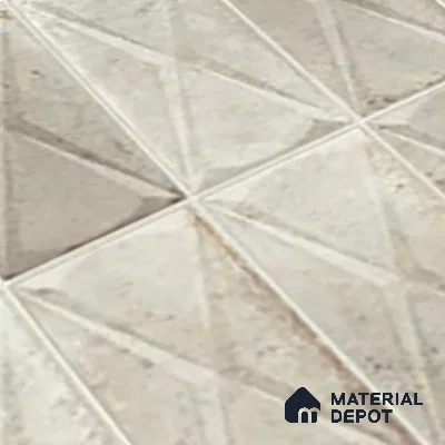 Highlighter Wall Tile TL 06537 D Beleza Blanco 2 ft x 1 ft Ceramic Matte Finish - 8 mm | Suitable For Kitchen Backsplash, Bathroom & Basin Accent