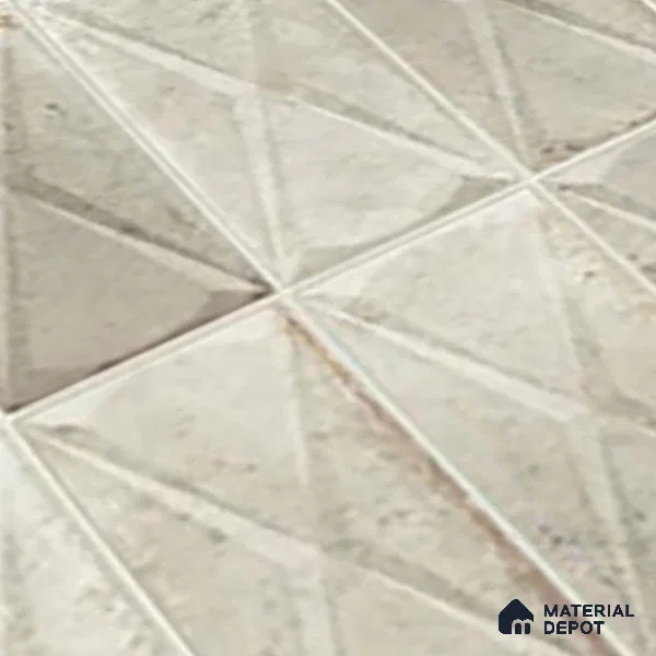 Highlighter Wall Tile TL 06537 D Beleza Blanco 2 ft x 1 ft Ceramic Matte Finish - 8 mm | Suitable For Kitchen Backsplash, Bathroom & Basin Accent
