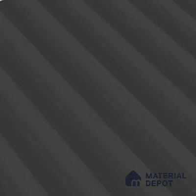 Subway Fluted Wall Tile TL 06522 G Pigmento Black 2 ft x 1 ft Ceramic Matte Finish - 8 mm | Suitable for Kitchen & Bathroom | Please Expect a Slight Variation of Pattern