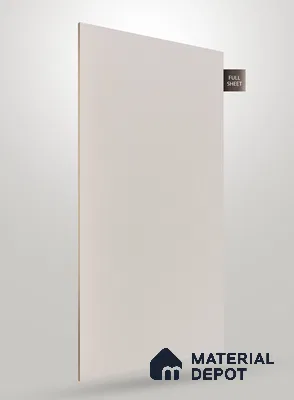 Light Beige Fluted Solid Color BM 241 8 ft x 4 ft Matte Finish Decorative Laminate - 1 mm | Suitable for TV Unit,Wardrobe, Kitchen Cabinets