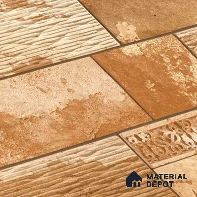 TL 04274 Earth Brown Matte Finish 600 x 300 mm Elevation Wall Cladding Tile - 10 mm