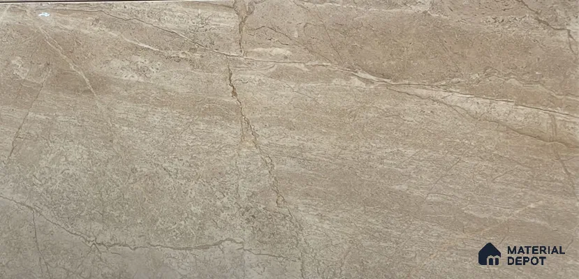 Marble Floor Tile TL 05390 D Bistro Soana Brown Matching Floor 1 ft x 1 ft Ceramic Anti Skid Matte Finish - 9 mm | Suitable For Bathroom, Kitchen (Sample)