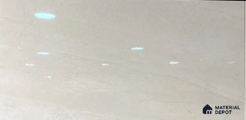 Kitchen Wall Tile TL 05390 C Bistro Soana Cream Light 2 ft x 1 ft Ceramic Glossy Finish - 9 mm | Suitable For Kitchen, Bathroom Walls and Backsplashes (Sample)