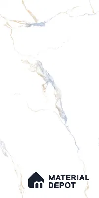 Marble Floor & Wall Tile TL 05575 Satvario Breza 4 ft x 2 ft Glossy Finish Vitrified Tile - 9 mm (Random 4)