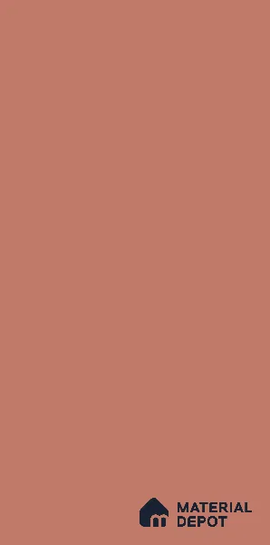 TL 00696 A Brick Blush Series Plain Red Matte Finish 4 ft x 2 ft Full Body Vitrified Tile - 9 mm (Sample)