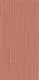 TL 00696 C Brick Blush Series Pattern 1 Red Matte Finish 4 ft x 2 ft Full Body Vitrified Tile - 9 mm | Iamge 01