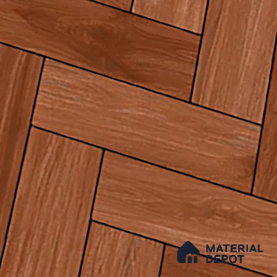 TL 07823 Briks Wood Brown 1200x600 mm Matte Finish Floor & Wall Tile - 9 mm (Random 4)