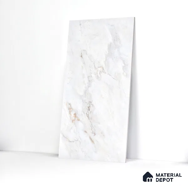 Endless Floor & Wall Tile TL 06271 Digital Breeze White 4 ft x 2 ft Vitrified Matte Finish - 9 mm (Random Design 4) | Suitable for Living Room, Bedroom, Bathroom & Kitchen (Sample)