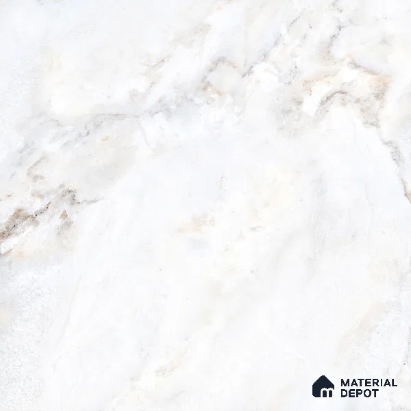 Endless Floor & Wall Tile TL 06271 Digital Breeze White 4 ft x 2 ft Vitrified Matte Finish - 9 mm (Random Design 4) | Suitable for Living Room, Bedroom, Bathroom & Kitchen (Sample)