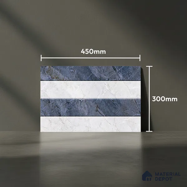 TL 05787 B Bronze Highlighter 450x300 mm Glossy Finish Ceramic Wall Tile - 7 mm