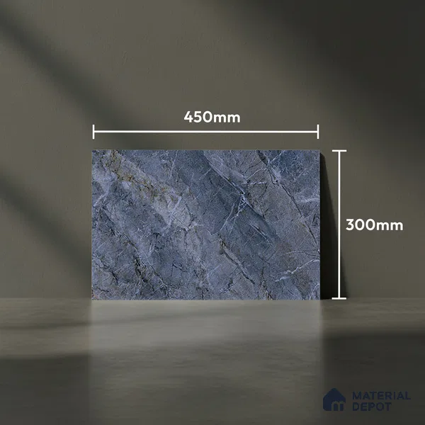TL 05787 C Bronze Dark 450x300 mm Glossy Finish Ceramic Wall Tile - 7 mm