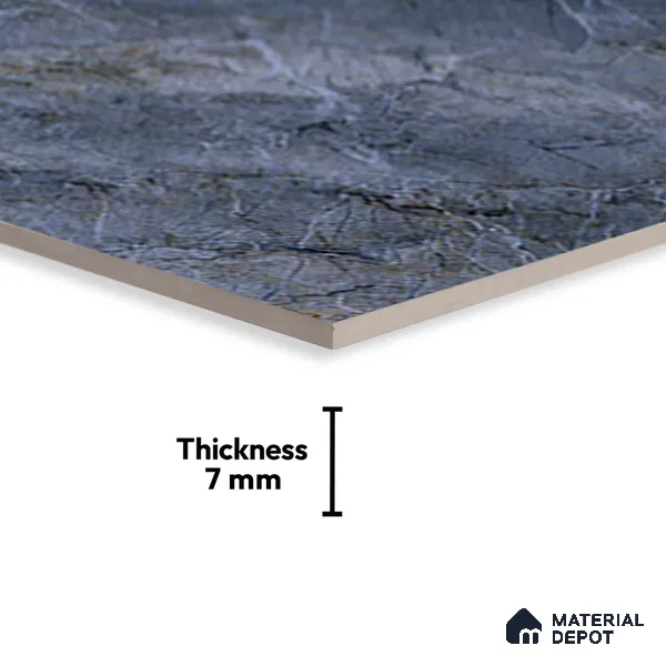 TL 05787 C Bronze Dark 450x300 mm Glossy Finish Ceramic Wall Tile - 7 mm