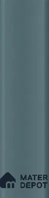 Subway Wall Tile TL 04962 F Reflectos Aries Azul 12 x 3 inch Ceramic Glossy Finish - 6.5 mm | Suitable for Highlighter Walls, Foyer, Bathroom, Kitchen Wall & Backsplashes (Sample)