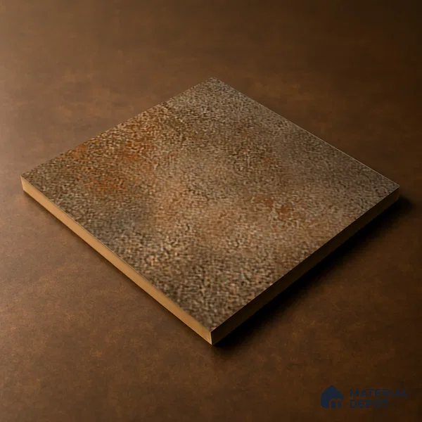 Parking Floor Tile TL 07566 Bronzed Earth | 16 x 16 inch | Anti Skid Matte Finish Heavy Duty Vitrified Tile - 12 mm | Suitable For High Traffic Areas, Bathroom, Balcony | Pattern Alignment May Vary | 2-3 mm Spacer is Mandatory