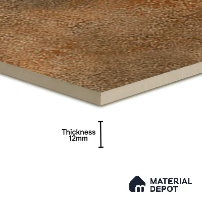 Parking Floor Tile TL 07566 Bronzed Earth | 16 x 16 inch | Anti Skid Matte Finish Heavy Duty Vitrified Tile - 12 mm | Suitable For High Traffic Areas, Bathroom, Balcony | Pattern Alignment May Vary | 2-3 mm Spacer is Mandatory