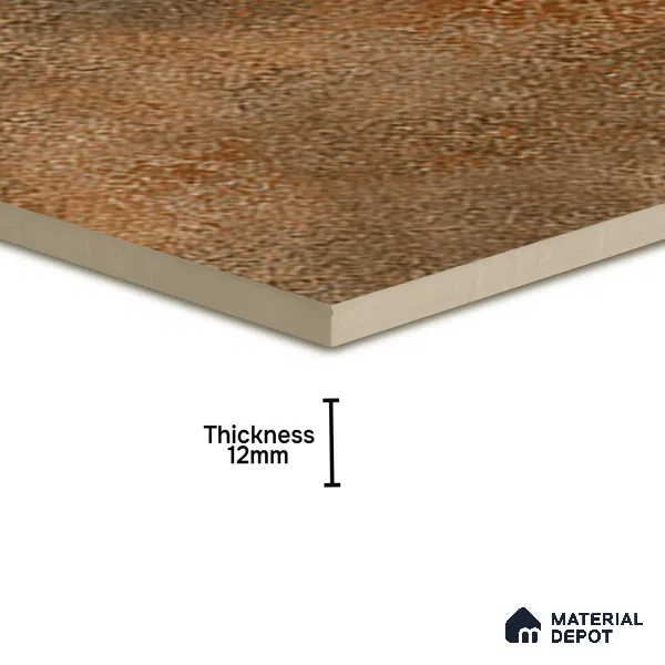 Parking Floor Tile TL 07566 Bronzed Earth | 16 x 16 inch | Anti Skid Matte Finish Heavy Duty Vitrified Tile - 12 mm | Suitable For High Traffic Areas, Bathroom, Balcony | Pattern Alignment May Vary | 2-3 mm Spacer is Mandatory