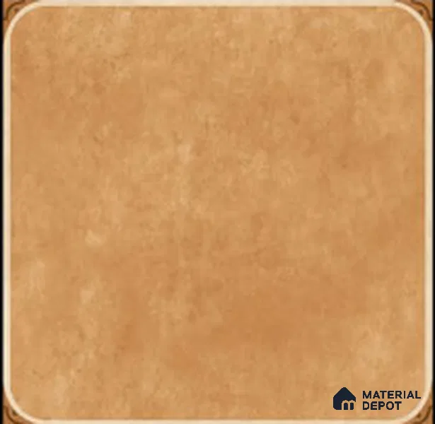 Budget Friendly Plain Look Value for Money Parking Brown Floor Tile 16 x 16 inch | TL 00600 | Vitrified Matte Finish Tile - 12 mm | Suitable For Parking, Bathroom, Balcony & Terrace | Pattern Alignment May Vary | 2-3 mm Spacer is Mandatory