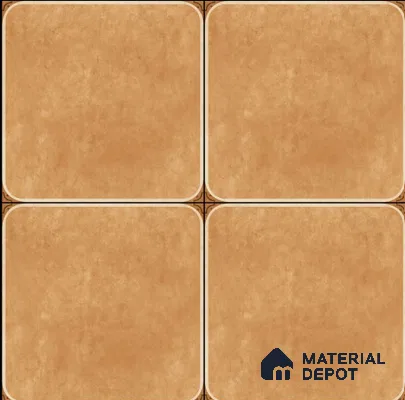 Budget Friendly Plain Look Value for Money Parking Brown Floor Tile 16 x 16 inch | TL 00600 | Vitrified Matte Finish Tile - 12 mm | Suitable For Parking, Bathroom, Balcony & Terrace | Pattern Alignment May Vary | 2-3 mm Spacer is Mandatory