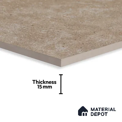 TL 10197 Brown Matte Finish Vitrified Full Body Tile2 ft x 2 ft  Tile - 15 mm