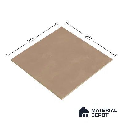 TL 00565 Brown Beaver 2 ft x 2 ft Matte Finish Digital Porcelain Floor & Wall Tile - 9.5 mm