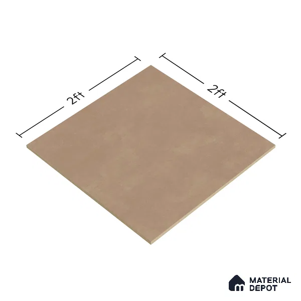TL 00565 Brown Beaver 2 ft x 2 ft Matte Finish Digital Porcelain Floor & Wall Tile - 9.5 mm