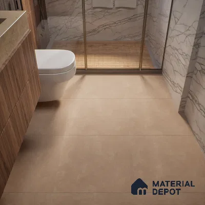 TL 00565 Brown Beaver 2 ft x 2 ft Matte Finish Digital Porcelain Floor & Wall Tile - 9.5 mm