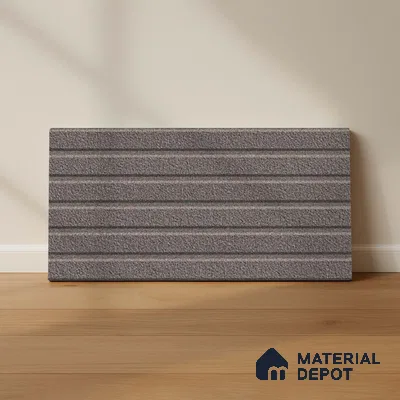 Highlighter Wall Tile TL 06483 B Coliseum Griss Liner 2 ft x 1 ft Matte Finish Ceramic Tile - 8 mm | Suitable for Kitchen Backsplash, Bathroom & Basin Accent