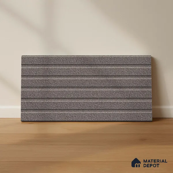 Highlighter Wall Tile TL 06483 B Coliseum Griss Liner 2 ft x 1 ft Matte Finish Ceramic Tile - 8 mm | Suitable for Kitchen Backsplash, Bathroom & Basin Accent