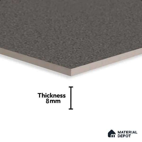 Cement Wall Tile TL 06483 S Coliseum Griss 2 ft x 1 ft Ceramic Matte Finish - 8 mm | Suitable for Living Room, Kitchen & Bathroom