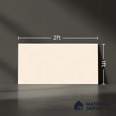 Stone Wall Tile TL 06483 C Coliseum Beige 2 ft x 1 ft Ceramic Matte Finish - 8 mm | Suitable for Living Room, Kitchen & Bathroom