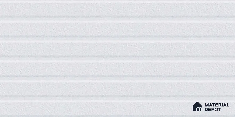 Highlighter Wall Tile TL 06483 F S Coliseum Silver Liner 2 ft x 1 ft Ceramic Matte Finish - 8 mm | Suitable for Living Room, Kitchen & Bathroom