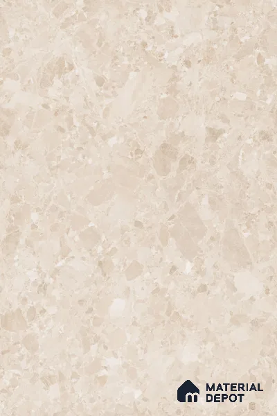 Marble Look Tile TL 09711 6 ft x 4 ft Glossy Finish Vitrified Tile - 15 mm | Adhesive and Spacers Must be Used During Installation