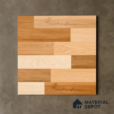 TL 00579 Brown Hazelnut 2 ft x 2 ft Matte Finish Digital Porcelain Floor & Wall Tile - 9.5 mm