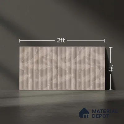 Highlighter Wall Tile TL 06530 B G Berlin Griss HL 02 2 ft x 1 ft Ceramic Matte Finish - 8 mm | Suitable for Living Room, Kitchen & Bathroom (Sample)