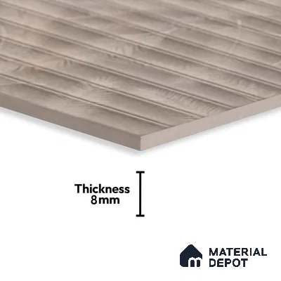 Highlighter Wall Tile TL 06530 B G Berlin Griss HL 02 2 ft x 1 ft Ceramic Matte Finish - 8 mm | Suitable for Living Room, Kitchen & Bathroom (Sample)