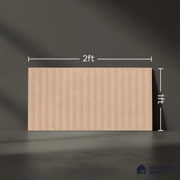 Highlighter Wall Tile TL 06530 D Berlin Brown HL 2 ft x 1 ft Ceramic Matte Finish - 8 mm | Suitable for Living Room, Kitchen & Bathroom (Sample)