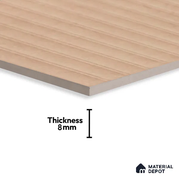 Highlighter Wall Tile TL 06530 D Berlin Brown HL 2 ft x 1 ft Ceramic Matte Finish - 8 mm | Suitable for Living Room, Kitchen & Bathroom (Sample)