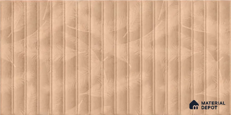 Highlighter Wall Tile TL 06530 E G Berlin Brown HL 02 2 ft x 1 ft Ceramic Matte Finish - 8 mm | Suitable for Living Room, Kitchen & Bathroom (Sample)