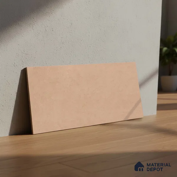 Plain Wall Tile TL 06530 F Berlin Brown 2 ft x 1 ft Ceramic Matte Finish - 8 mm | Suitable for Living Room, Kitchen & Bathroom (Sample)