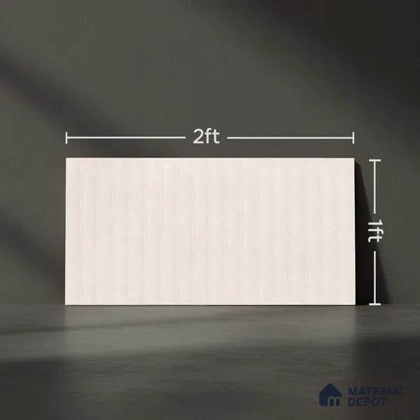Highlighter Wall Tile TL 06530 G Berlin Blanco HL 2 ft x 1 ft Ceramic Matte Finish - 8 mm | Suitable for Living Room, Kitchen & Bathroom (Sample)