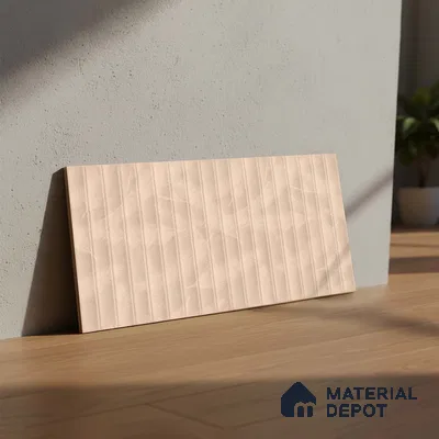 Highlighter Wall Tile TL 06530 K G Berlin Beige HL 02 2 ft x 1 ft Ceramic Matte Finish - 8 mm | Suitable for Living Room, Kitchen & Bathroom (Sample)