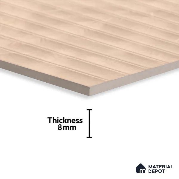 Highlighter Wall Tile TL 06530 K G Berlin Beige HL 02 2 ft x 1 ft Ceramic Matte Finish - 8 mm | Suitable for Living Room, Kitchen & Bathroom (Sample)