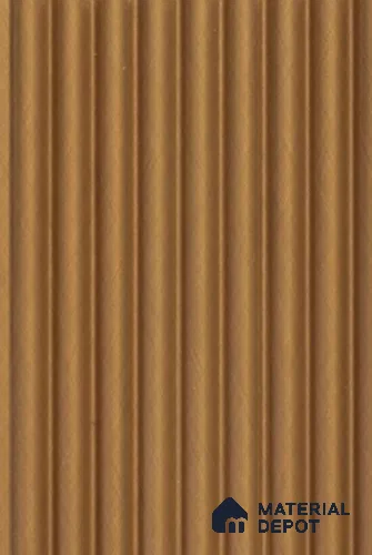 Golden Bronze Plain Colour Louver PN 02719 8 ft x 4.7 inch Charcoal Panel - 12 mm | Suitable for Feature Wall, TV Unit & Living Room | Width is Subjected to 5% Variation