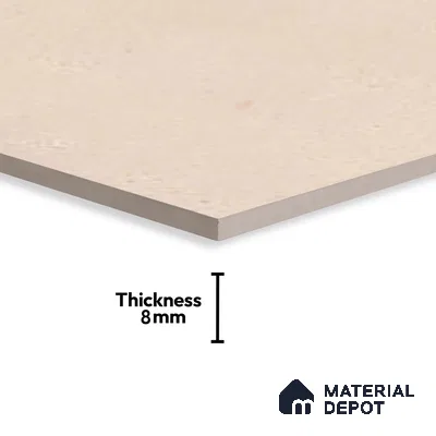 Plain Floor Tile TL 06502 C   12 inch x 12 inch Ceramic Matte Finish - 8 mm | Suitable for Bathroom