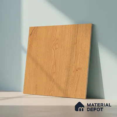 Patterned Floor & Wall Tile TL 06609 C  2 ft x 2 ft Brown Vitrified Matte Finish Tile - 9 mm | Ideal for Living Room, Bedroom, Bathroom, Kitchen | Please Expect a Slight Variation of Pattern