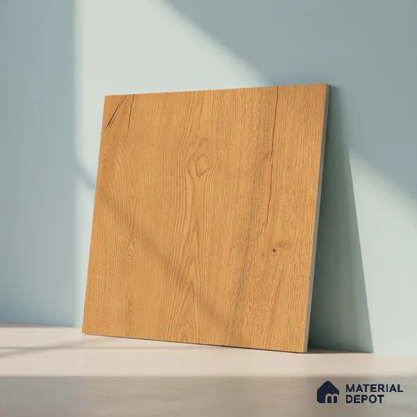 Patterned Floor & Wall Tile TL 06609 C  2 ft x 2 ft Brown Vitrified Matte Finish Tile - 9 mm | Ideal for Living Room, Bedroom, Bathroom, Kitchen | Please Expect a Slight Variation of Pattern