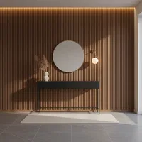 Brown PVC Fluted Panels