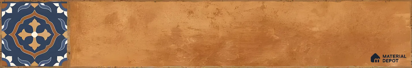 Stone Look Floor Tile TL 06571 Hannah Naranza 35 Inch x 6 Inch Vitrified Matte Finish - 9 mm | Suitable for Living Room, Kitchen & Bedroom (Sample)