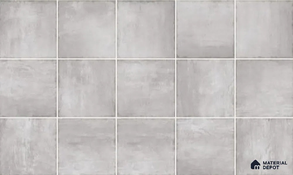 Subway Wall & Floor Tile TL 06433 D Coastal Malta Bianco Base 8 x 8 inch Ceramic Matte Finish - 10 mm | 15 Random Design | Suitable for Accent / Feature Walls, Bathroom, Kitchen Wall & Backsplashes (Sample)
