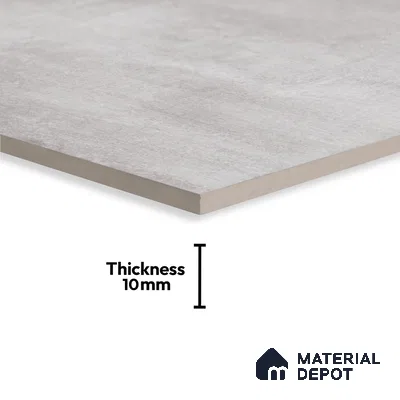 Subway Wall & Floor Tile TL 06433 D Coastal Malta Bianco Base 8 x 8 inch Ceramic Matte Finish - 10 mm | 15 Random Design | Suitable for Accent / Feature Walls, Bathroom, Kitchen Wall & Backsplashes (Sample)